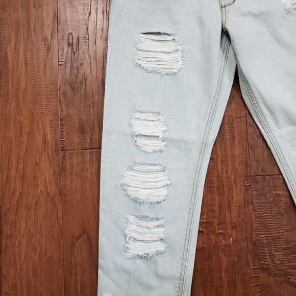 JOE'S JEANS Light Blue Debbie High Rise Straight Ankle 25 - Picture 6 of 15